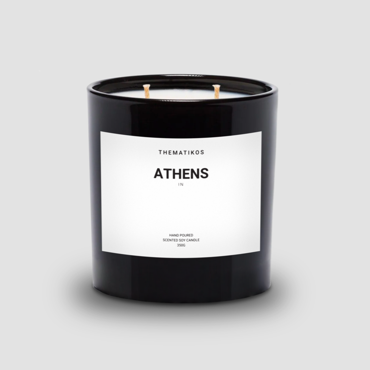 Athens Soy Candle Muse Agora
