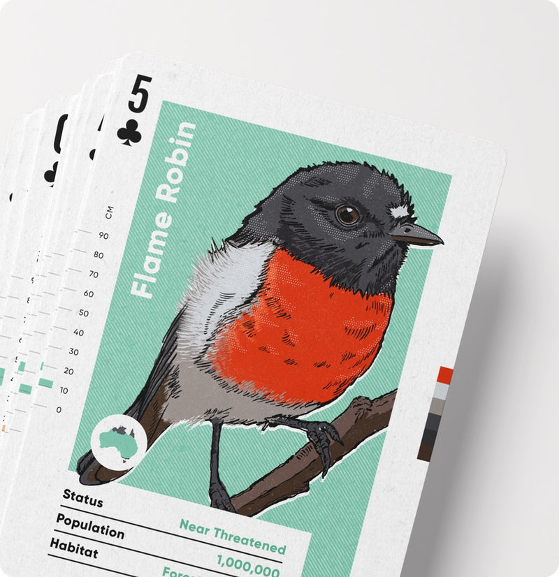 BIRDS OF AUSTRALIA - PLAYING CARDS