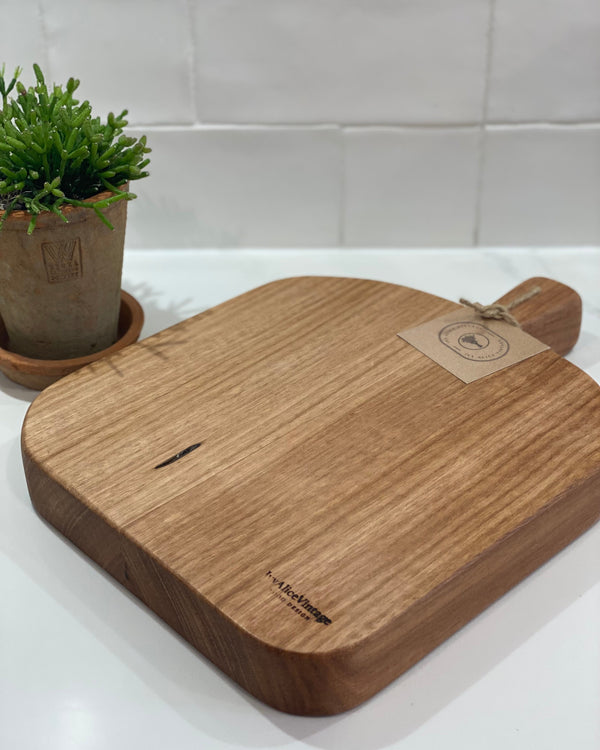 CHUNKY OAK ORGANIC CHOPPING BOARD