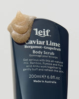 LEIF CAVIAR LIME BODY SCRUB