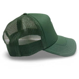 SALTY'S PELICAN TRUCKER CAP - GREEN