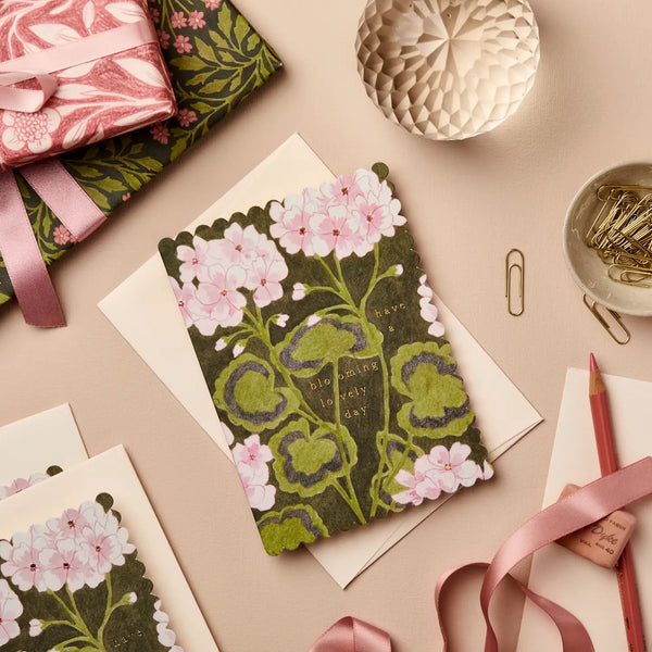 "HAVE A BLOOMING LOVELY DAY" CARD
