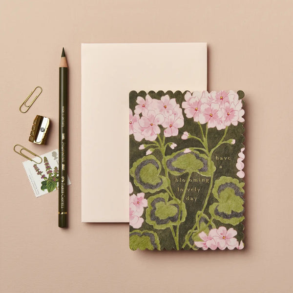 "HAVE A BLOOMING LOVELY DAY" CARD