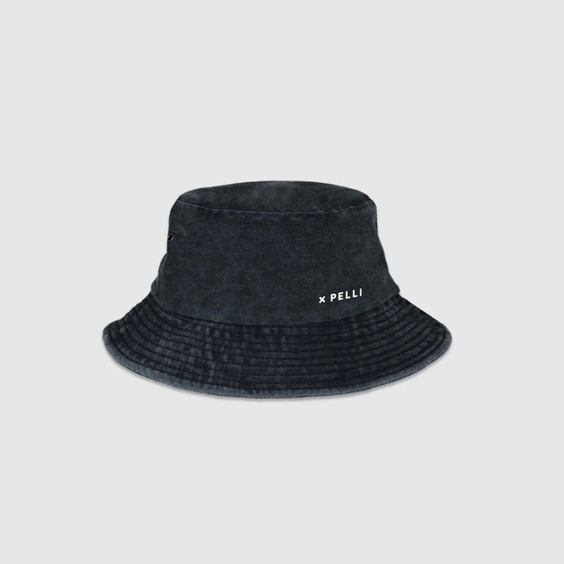 PELLI BUCKET HAT - CHARCOAL