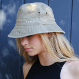 PELLI BUCKET HAT - MOSS GREEN