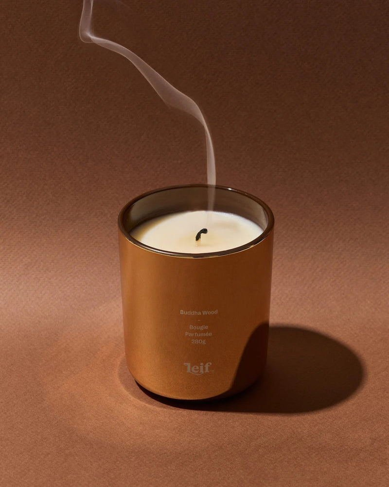 LIMITED ADDITION HOLIDAY BUDDHA WOOD CANDLE