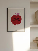 Apple Art Print
