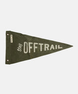 Stay Off-trail Flag - Khaki