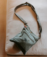 Escapee Satchel Bag - Upcycled Khaki