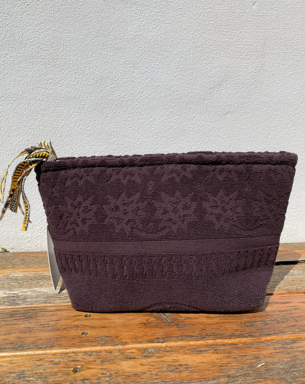 LALLA MEDIUM CLUTCH - CACAO