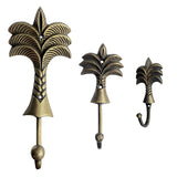 Palm Tree Brass Hook - Large