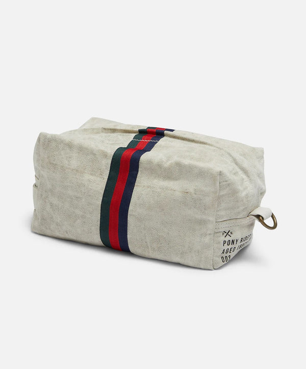 ESCAPEE CANVAS TOILETRIES BAG - NATURAL