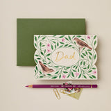 Spring Birds 'Dad' Card
