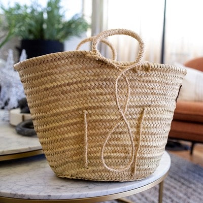 FRENCH MARKET BASKET - BERBER BAG