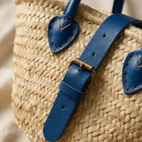 Moroccan Tote - Natural/Navy