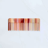 Eco Hair Comb - Moon Petal