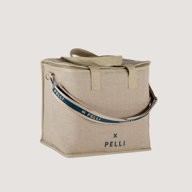 PELLI OK CHILL COOLER BAG JUTE - NATURAL