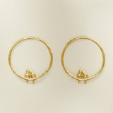 AVIA GOLD EARRINGS