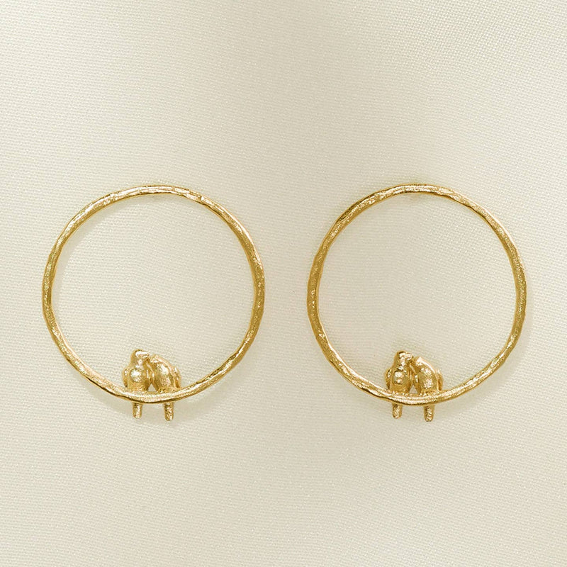 AVIA GOLD EARRINGS