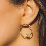 AVIA GOLD EARRINGS