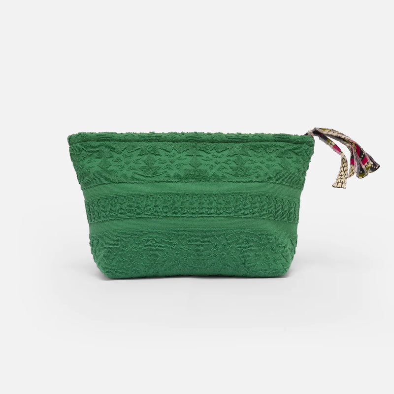 LALLA MEDIUM CLUTCH - GREEN