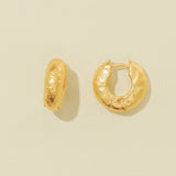 ANILLA GOLD HOOP EARRINGS