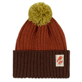 SILVERSTICK - 100% MERINO WOOL BEANIE - RUST