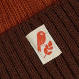 SILVERSTICK - 100% MERINO WOOL BEANIE - RUST