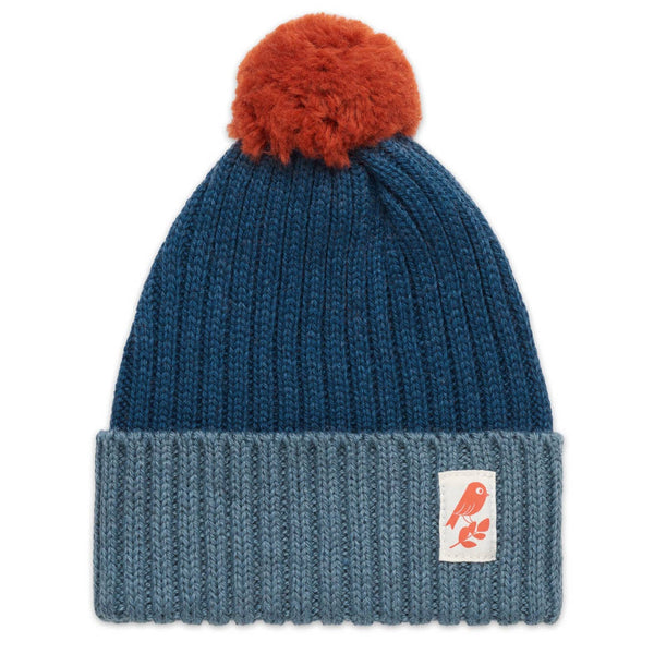 SILVERSTICK - 100% MERINO WOOL BEANIE - OCEAN