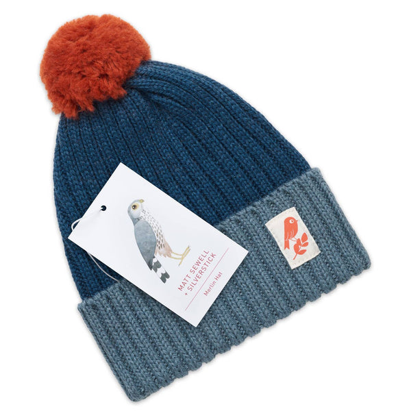 SILVERSTICK - 100% MERINO WOOL BEANIE - OCEAN