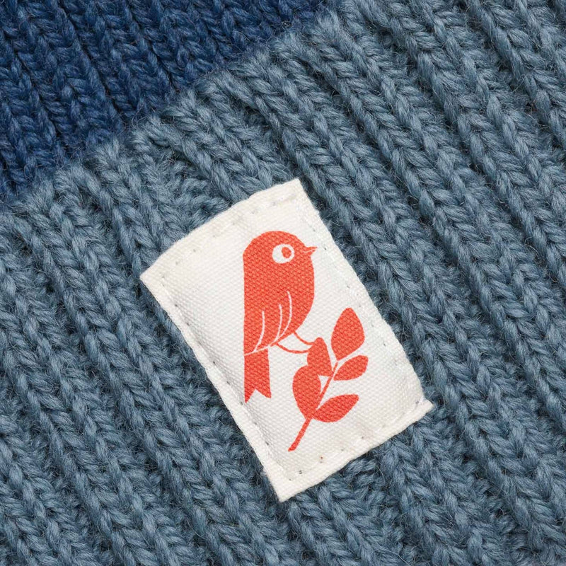 SILVERSTICK - 100% MERINO WOOL BEANIE - OCEAN