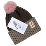 SILVERSTICK - 100% MERINO WOOL BEANIE - EARTH