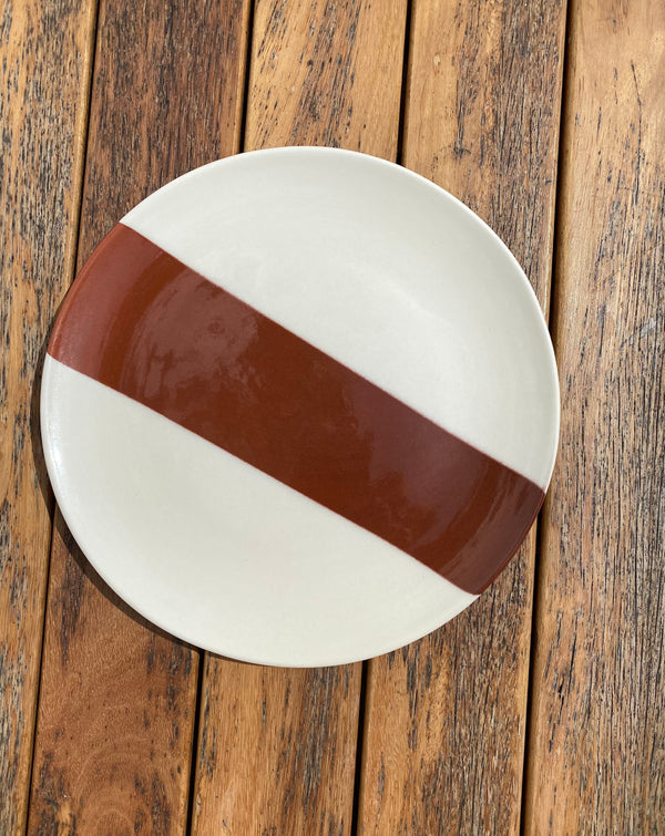 RECTANGLE PLATE LARGE - TERRACOTTA