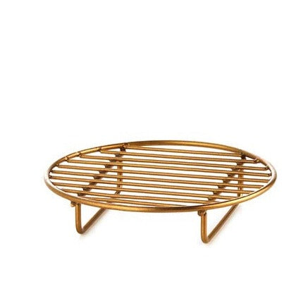 BRASS WIRE RACK ROUND