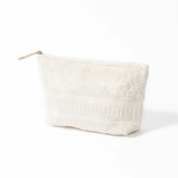 LALLA  MEDIUM CLUTCH - MILK