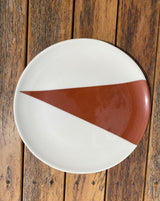 TRIANGLE PLATE LARGE - TERRACOTTA