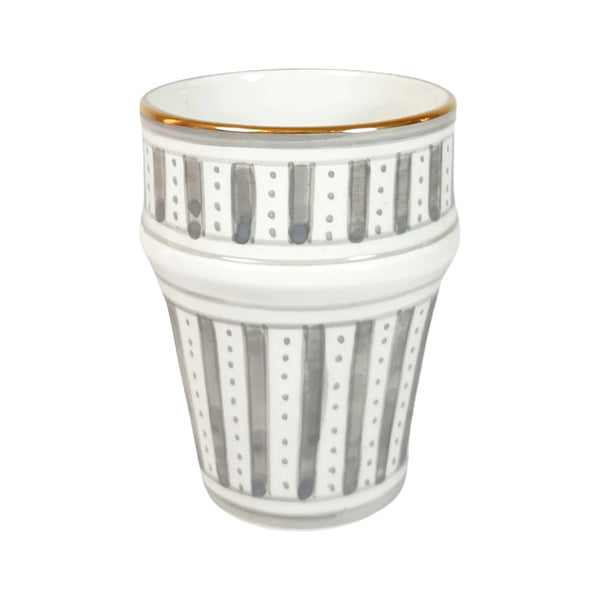 BELDI SUNFLOWER COFFEE CUP - GREY