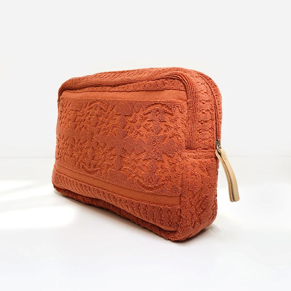 LALLA COSMETIC BAG XL - TERRACOTTA