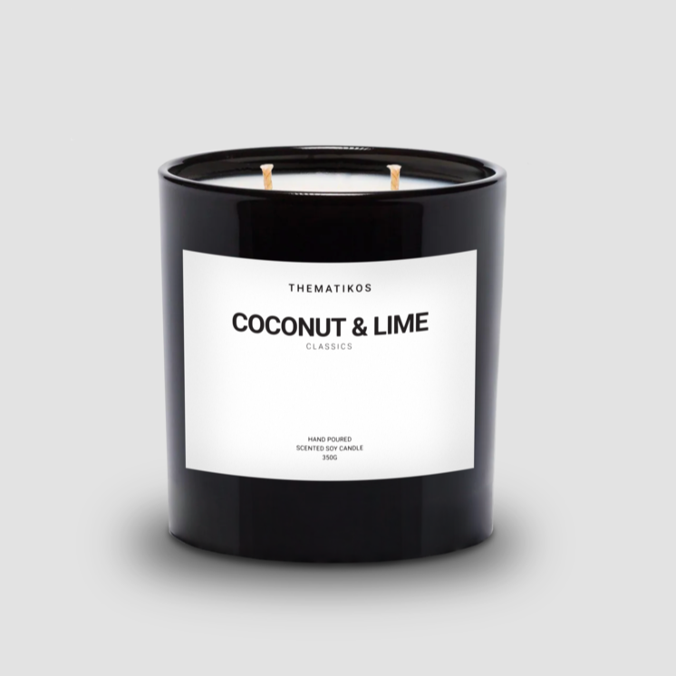COCONUT & LIME SOY CANDLE