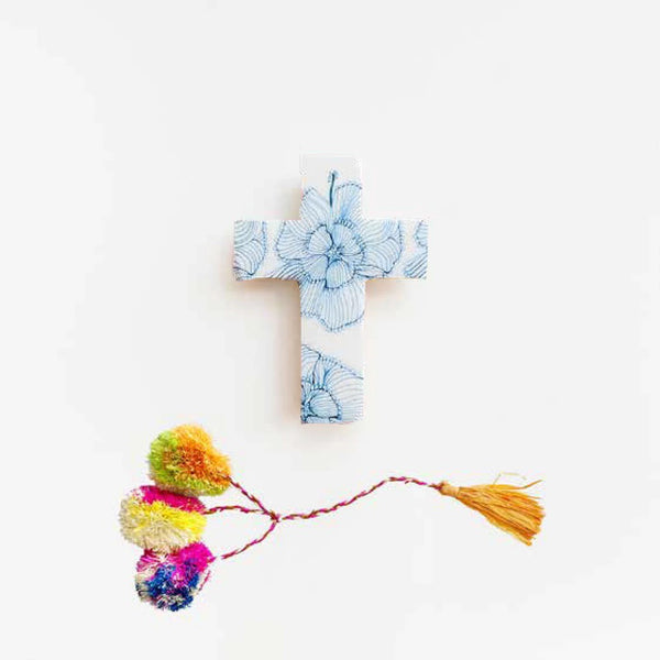 NIGHTFLOWER MINI CROSS - BLUE